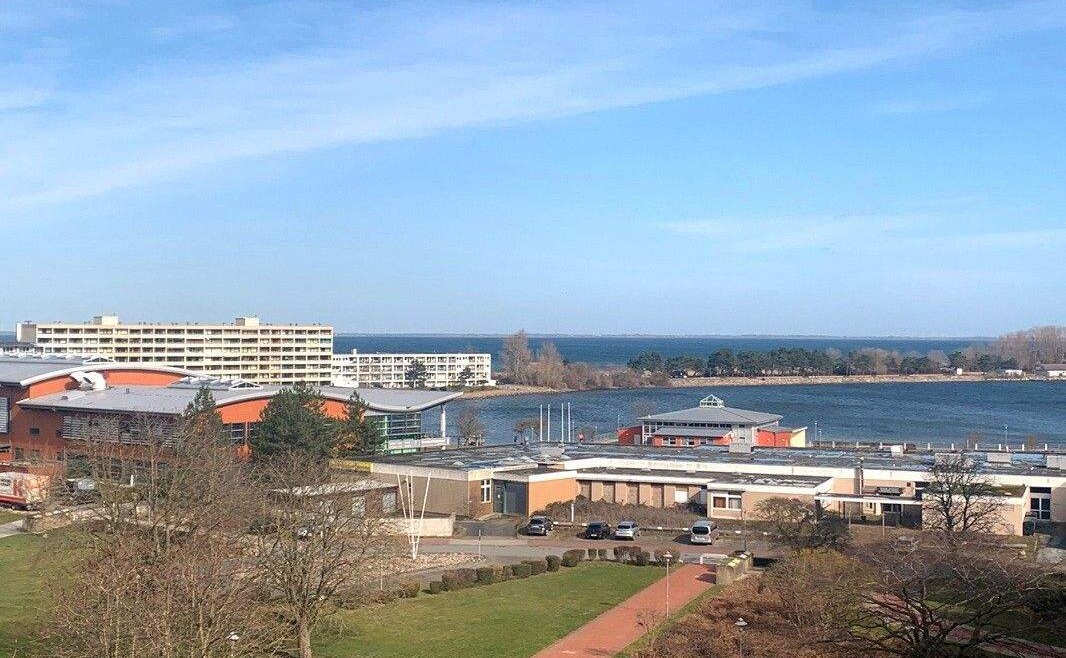 Blick über Binnensee und Steinwarder zur Ostsee
